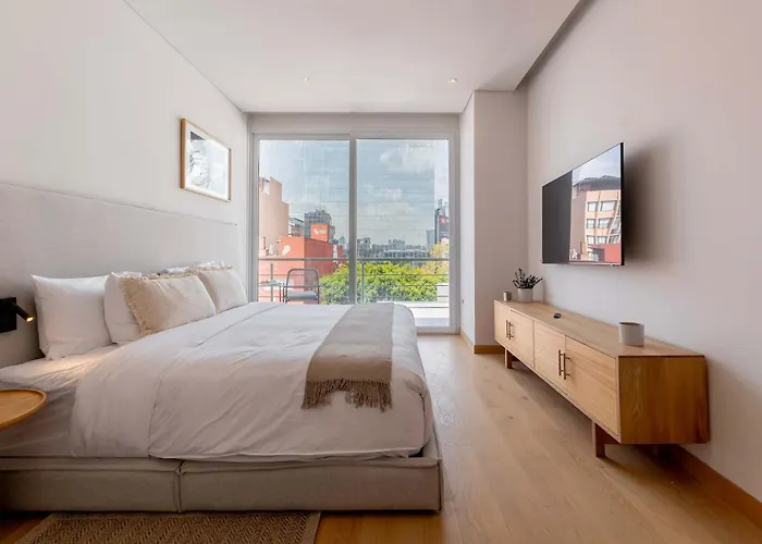 406 Capitalia Modern 1br With Rooftop Jacuzzi And Gym * México DF